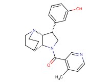 3-{(3R*,3aR*,7aR*)-1-[(4-methylpyridin-3-yl)carbonyl]octahydro-4,7-ethanopyrrolo[3,2-b]pyridin-3-yl}phenol