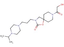 8-glycoloyl-3-[3-(4-isopropylpiperazin-1-yl)propyl]-1-oxa-3,8-diazaspiro[4.5]decan-2-one