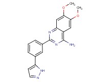 6,7-dimethoxy-2-[3-(1H-pyrazol-5-yl)phenyl]quinazolin-4-amine