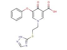 4-oxo-5-phenoxy-1-[2-(1H-1,2,4-triazol-5-ylthio)ethyl]-1,4-dihydropyridine-3-carboxylic acid