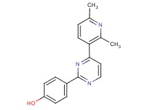 4-[4-(2,6-dimethylpyridin-3-yl)pyrimidin-2-yl]phenol