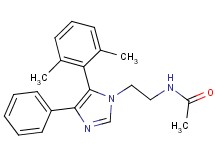 N-{2-[5-(2,6-dimethylphenyl)-4-phenyl-1H-imidazol-1-yl]ethyl}acetamide