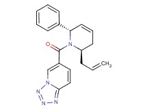 6-{[(2R*,6S*)-2-allyl-6-phenyl-3,6-dihydropyridin-1(2H)-yl]carbonyl}tetrazolo[1,5-a]pyridine