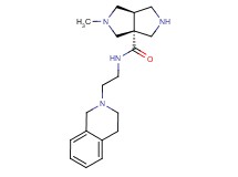 (3aR*,6aR*)-N-[2-(3,4-dihydroisoquinolin-2(1H)-yl)ethyl]-2-methylhexahydropyrrolo[3,4-c]pyrrole-3a(1H)-carboxamide