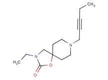 3-ethyl-8-pent-2-yn-1-yl-1-oxa-3,8-diazaspiro[4.5]decan-2-one