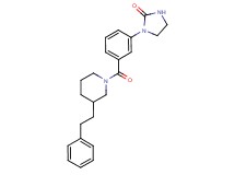 1-(3-{[3-(2-phenylethyl)-1-piperidinyl]carbonyl}phenyl)-2-imidazolidinone