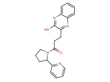 3-[3-oxo-3-(2-pyridin-2-ylpyrrolidin-1-yl)propyl]quinoxalin-2-ol