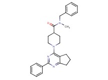N-benzyl-N-methyl-1-(2-phenyl-6,7-dihydro-5H-cyclopenta[d]pyrimidin-4-yl)-4-piperidinecarboxamide