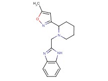 2-{[2-(5-methylisoxazol-3-yl)piperidin-1-yl]methyl}-1H-benzimidazole