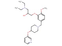 1-(diethylamino)-3-(2-methoxy-5-{[4-(3-pyridinyloxy)-1-piperidinyl]methyl}phenoxy)-2-propanol