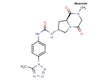 N-[(7R,8aS)-2-methyl-1,4-dioxooctahydropyrrolo[1,2-a]pyrazin-7-yl]-N'-[4-(5-methyl-1H-tetrazol-1-yl)phenyl]urea