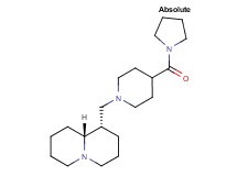 (1S,9aR)-1-{[4-(pyrrolidin-1-ylcarbonyl)piperidin-1-yl]methyl}octahydro-2H-quinolizine