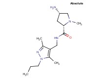 (2S,4S)-4-amino-N-[(3,5-dimethyl-1-propyl-1H-pyrazol-4-yl)methyl]-1-methylpyrrolidine-2-carboxamide