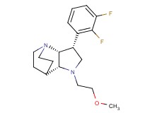 (3R*,3aR*,7aR*)-3-(2,3-difluorophenyl)-1-(2-methoxyethyl)octahydro-4,7-ethanopyrrolo[3,2-b]pyridine