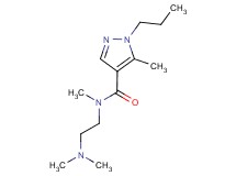 N-[2-(dimethylamino)ethyl]-N,5-dimethyl-1-propyl-1H-pyrazole-4-carboxamide