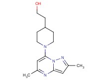 2-[1-(2,5-dimethylpyrazolo[1,5-a]pyrimidin-7-yl)-4-piperidinyl]ethanol
