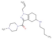 1-allyl-N-butyl-3-[(4-methyl-1-piperazinyl)carbonyl]-4,5,6,7-tetrahydro-1H-indazol-5-amine