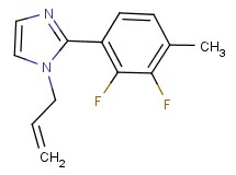 1-allyl-2-(2,3-difluoro-4-methylphenyl)-1H-imidazole