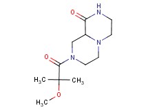8-(2-methoxy-2-methylpropanoyl)hexahydro-2H-pyrazino[1,2-a]pyrazin-1(6H)-one