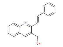 {2-[(E)-2-phenylvinyl]quinolin-3-yl}methanol