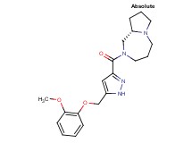 (9aS)-2-({5-[(2-methoxyphenoxy)methyl]-1H-pyrazol-3-yl}carbonyl)octahydro-1H-pyrrolo[1,2-a][1,4]diazepine