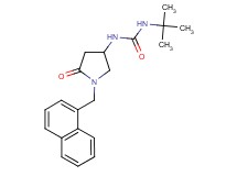 N-(tert-butyl)-N'-[1-(1-naphthylmethyl)-5-oxo-3-pyrrolidinyl]urea