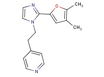 4-{2-[2-(4,5-dimethyl-2-furyl)-1H-imidazol-1-yl]ethyl}pyridine