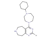 4-(4-cyclohexyl-1,4-diazepan-1-yl)-6,7,8,9-tetrahydro-5H-pyrimido[4,5-d]azepine