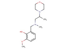 2-methoxy-6-{[methyl(2-morpholin-4-ylpropyl)amino]methyl}phenol
