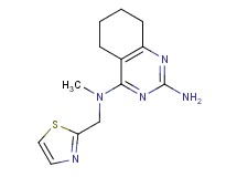 N~4~-methyl-N~4~-(1,3-thiazol-2-ylmethyl)-5,6,7,8-tetrahydroquinazoline-2,4-diamine