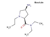 (2S,4S)-4-amino-N,N-diethyl-1-propylpyrrolidine-2-carboxamide