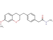 2-{4-[(7-methoxy-3,4-dihydro-2H-chromen-3-yl)methyl]phenyl}-N-methylacetamide