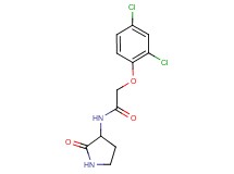 2-(2,4-dichlorophenoxy)-N-(2-oxo-3-pyrrolidinyl)acetamide