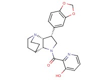 2-{[(3R*,3aR*,7aR*)-3-(1,3-benzodioxol-5-yl)hexahydro-4,7-ethanopyrrolo[3,2-b]pyridin-1(2H)-yl]carbonyl}pyridin-3-ol