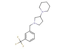1-{1-[3-(trifluoromethyl)benzyl]pyrrolidin-3-yl}piperidine