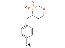 4-(4-methylbenzyl)-1,3,4-oxathiazinane 3,3-dioxide