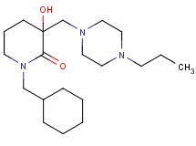1-(cyclohexylmethyl)-3-hydroxy-3-[(4-propyl-1-piperazinyl)methyl]-2-piperidinone