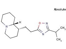(1S,9aR)-1-[2-(3-isopropyl-1,2,4-oxadiazol-5-yl)ethyl]octahydro-2H-quinolizine