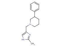 1-[(2-methyl-1H-imidazol-4-yl)methyl]-3-phenylpiperidine
