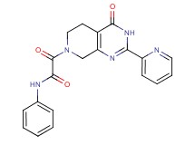 2-oxo-2-(4-oxo-2-pyridin-2-yl-4,5,6,8-tetrahydropyrido[3,4-d]pyrimidin-7(3H)-yl)-N-phenylacetamide