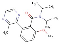 N,N-diisopropyl-2-methoxy-6-(3-methylpyrazin-2-yl)benzamide