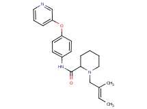 1-[(2E)-2-methyl-2-buten-1-yl]-N-[4-(3-pyridinyloxy)phenyl]-2-piperidinecarboxamide