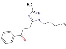 3-(1-butyl-3-methyl-1H-1,2,4-triazol-5-yl)-1-phenylpropan-1-one