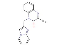 1-(imidazo[1,2-a]pyridin-2-ylmethyl)-3-methylquinoxalin-2(1H)-one