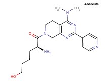 (5S)-5-amino-6-[4-(dimethylamino)-2-pyridin-4-yl-5,8-dihydropyrido[3,4-d]pyrimidin-7(6H)-yl]-6-oxohexan-1-ol