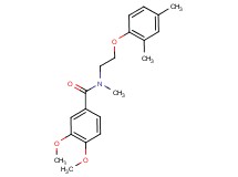N-[2-(2,4-dimethylphenoxy)ethyl]-3,4-dimethoxy-N-methylbenzamide
