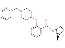 (1S*,4S*)-2-(2-{[1-(2-pyridinylmethyl)-4-piperidinyl]oxy}benzoyl)-2-azabicyclo[2.2.1]heptane