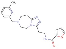 N-(2-{7-[(6-methyl-2-pyridinyl)methyl]-6,7,8,9-tetrahydro-5H-[1,2,4]triazolo[4,3-d][1,4]diazepin-3-yl}ethyl)-2-furamide