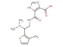 5-({[2-(dimethylamino)-2-(3-methyl-2-thienyl)ethyl]amino}carbonyl)-1H-imidazole-4-carboxylic acid