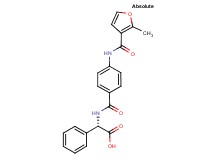 (2S)-({4-[(2-methyl-3-furoyl)amino]benzoyl}amino)(phenyl)acetic acid